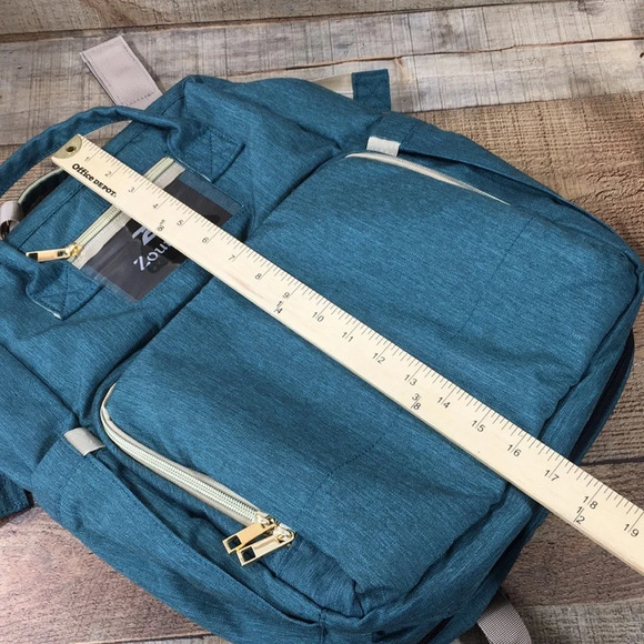 Zounich Blue Multifunctional Baby Diaper Bed Bag Travel‎ Backpack - Picture 12 of 16